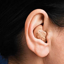 ITE in the ear custom hearing aid
