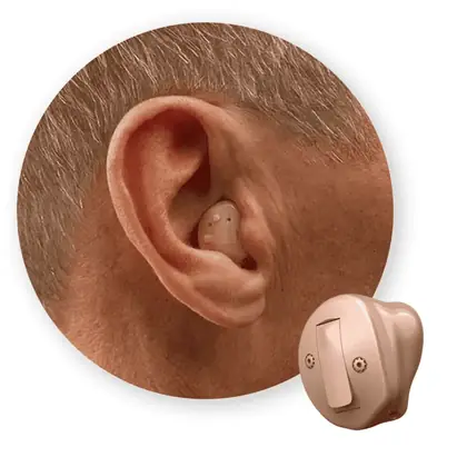ITC in the canal hearing aid