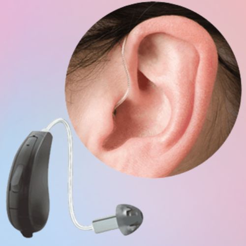 RIC hearing aid fitting
