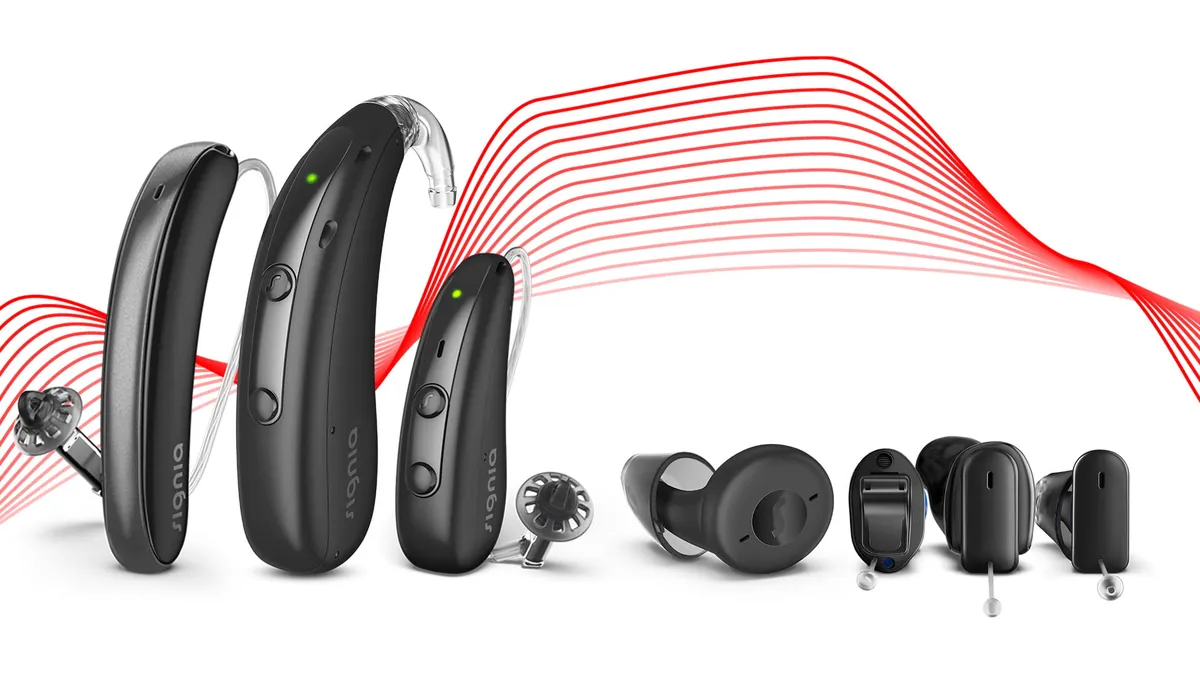 Premium digital hearing aids