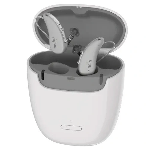 Premium RIC hearing aid for speech clarity